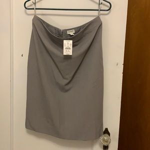 J Crew Gray Skirt Pencil - 8